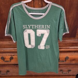 Warner Bros. Slytherin 07 Green Tee